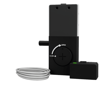 Cerradura Electrónica / ACCESS-LOCK-WR / 12V DC / IP40 / Para Puertas de Garage / Conexión Cableada / Bloqueo Automático / -20°C a +60°C