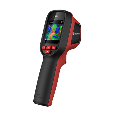 E01 - Cámara Termográfica Portátil Eco Series / SuperIR 240 x 240 / Rango de -20°C a 400°C / Pantalla LCD 2.4" / Modos SuperScene (Fugas, Aislamiento) / Memoria 4GB / Batería 11h
