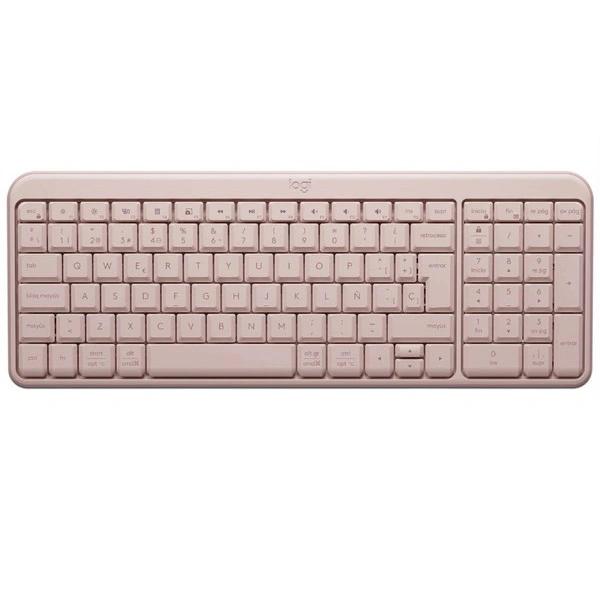 TECLADO LOGITECH K250 INALAMBRICO BLUETOOTH ROSA
