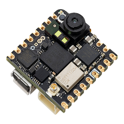 Placa de Desarrollo Arduino® Nicla Vision / Visión por Máquina en el Borde / STM32H747 Dual-Core / Cámara 2MP / Wi-Fi + Bluetooth® / Sensores IMU 6 Ejes + ToF / Crypto SE050C2 / Compatibilidad Arduino Cloud