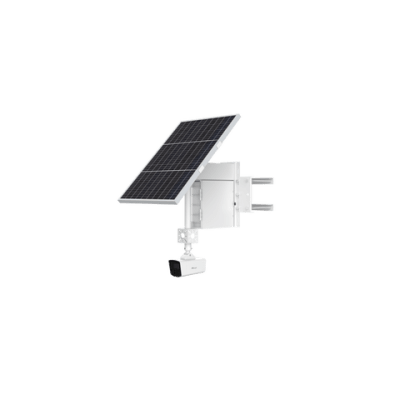 Camara con panel solar / Lente 4 MM / IP67 / 4G / Montaje para poste