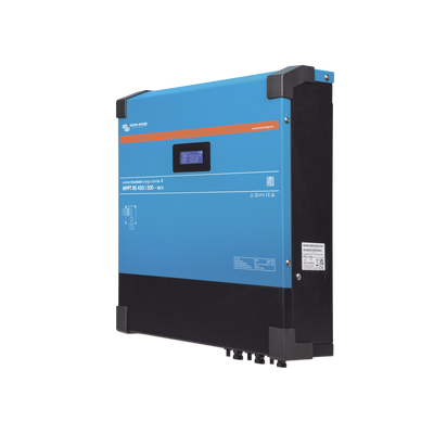 SmartSolar MPPT RS 450/200-MC4. Controlador Solar MPPT 200A, Voltaje: 48 Vcc. Para uso con Inv. Cargadores Victron