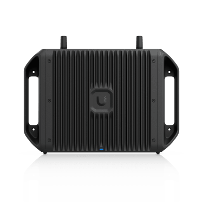 Cloud Gateway Industrial Rugerizado sin Ventilador con Puertos 10 GbE, 350W de Potencia Total para Despliegues PoE de Alta Densidad, Enrutamiento Avanzado y Almacenamiento microSD para Aplicaciones UniFi