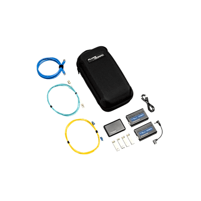 Probador de fibra para LinkIQ de 1 Gb/s y 10 Gb/s / Ping y Diagnóstico Switch / Bolsa de Transporte