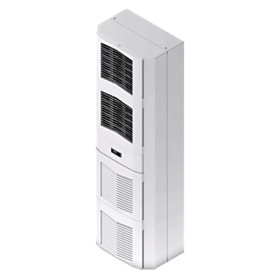 Aire Acondicionado SpectraCool Slim Fit / 2500W (8500 BTU/h) / 460V Trifásico / Montaje Múltiple / Gabinete Acero Gris RAL 7035