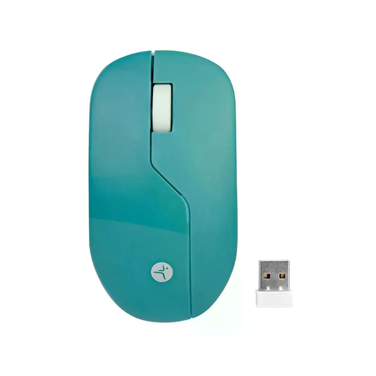 MOUSE TECHZONE TZACMOI40 INALAMBRICO OPTICO 1.200DPI RF INALAMBRICO AZUL