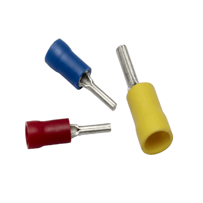 Terminal aislada tipo pin para calibre 12 - 10 AWG.