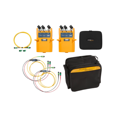 Kit de Extensión de Módulos de Certificación Fibra Óptica Monomodo MPO / CertiFiber Max / Cables de Referencia / Incluye Maletín Versiv-XL