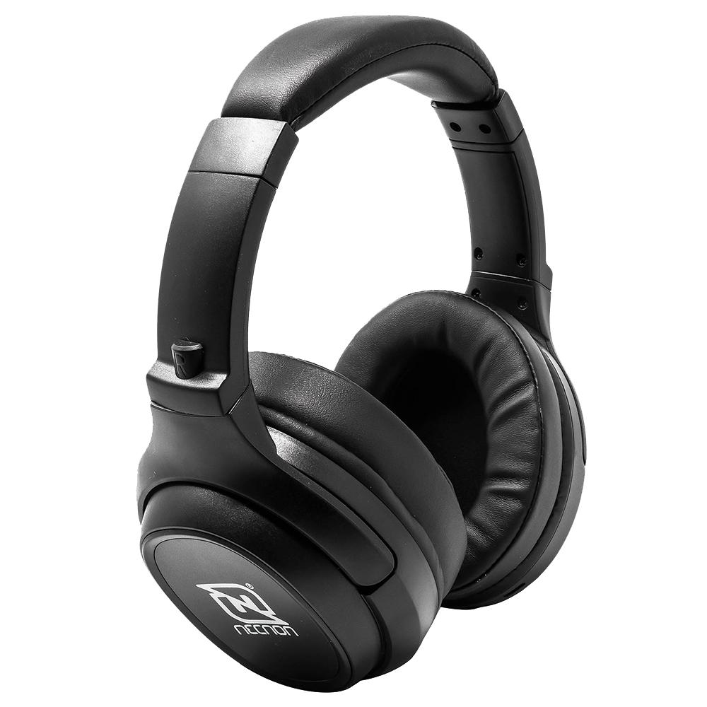 DIADEMA NECNON CON MICROFONO NBH 02 BLUETOOTH INALAMBRICO NEGRO NBAB0201TC