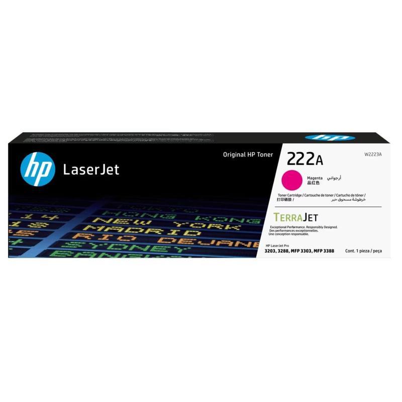 CARTUCHO DE TONER ORIGINAL HP LASER JET 222A MAGENTA