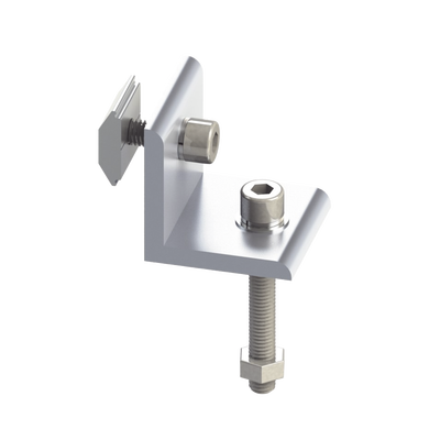 Grupo Conector L de Aluminio  Anodizado 6005-T5