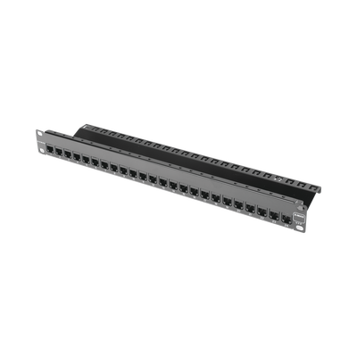 Patch Panel ZMAX with Jack UTP CAT6A 24 Port 1U Black