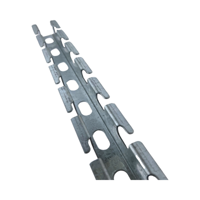Sujetador Universal Profundo Multiusos, Tramos de 3 metros de largo, Con Acabado Electro Zinc, Complemento Ideal Para la Instalación de Charola Tipo Malla