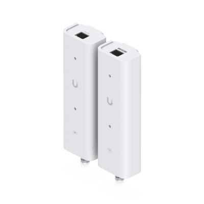 Kit Extensor PoE sobre 2 Hilos (Par Transmisor/Receptor) para Cable Par Trenzado o Coaxial, Entrada PoE++ y Salida PoE/PoE+, Incluye Adaptadores BNC