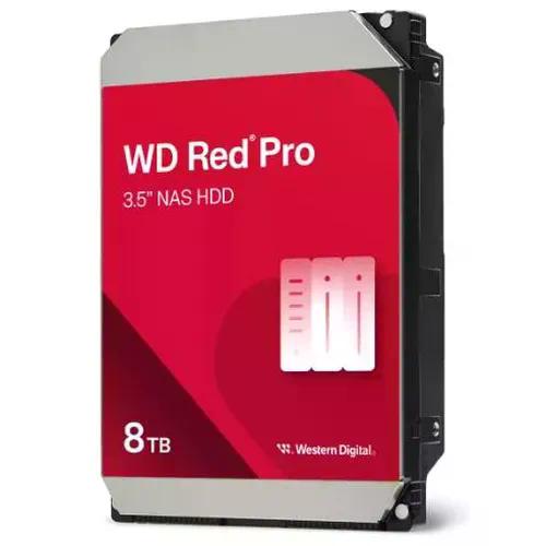 DISCO DURO INTERNO WD RED PRO 8TB 3.5 256MB SATA 7200 NAS (WD8005FFBX)
