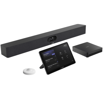 Sistema de Videoconferencia MVC‑S40‑C5U de Yealink para Salas Pequeñas y Medianas con Microsoft Teams Nativo, RoomSensor Inteligente y Control Táctil Avanzado