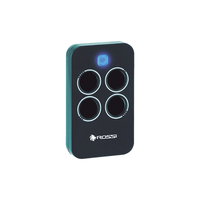 Control Remoto de Cuatro Canales Para Motores Rossi / Frecuencia de 433 Mhz 