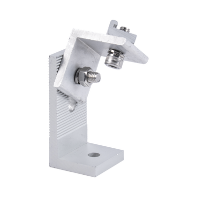 Soporte L para fijación de riel 7 en techo de concreto 