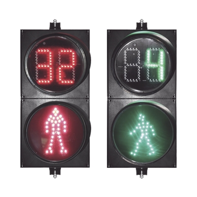 Semáforo Peatonal / Cuenta Regresiva / Rojo / Verde / Dinamico / Diámetro 20 Cm.