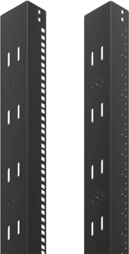 Ángulo de Rack, 19"  Linea SOHO Separación EIA Estándar, Acero Calibre 14/12, Orificios Roscados 10-32, Compatible Gabinetes 700x600mm