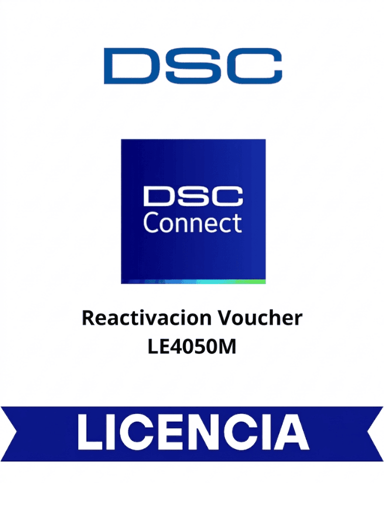 DSC Reactivacion Voucher LE4050M - Reactivacion Voucher LE4050M