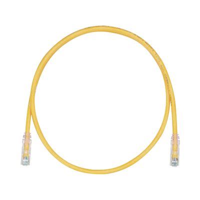 Cable de Parcheo TX6, UTP Cat6, 24 AWG, CM, Color Amarillo, 0.91 Metros (3 Pies)