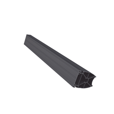 Pilar de aluminio con longitud  de 1500mm