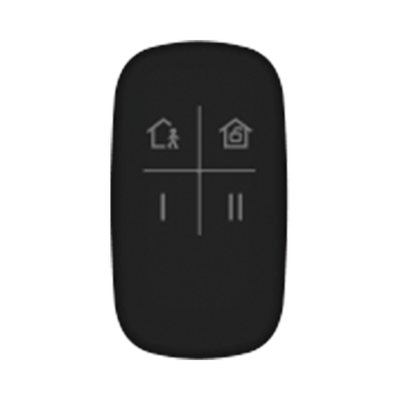 (AX PRO) Control Remoto para Armado y Desarmado / Color Negro / Teclas con Funciones Programables