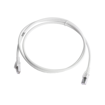 Patch Cord Z-MAX Cat6A S/FTP, CM/LS0H, 1.52 Metros (5 Pies), Color Blanco