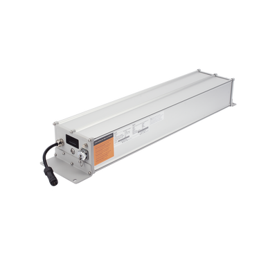 Batería de Ion-Litio para Videovigilancia 1280 Wh,  100Ah,  Controlador Incluido, Conexión Directa a Panel Solar y Salida de 12 Vcc o 24 Vcc