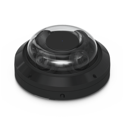 Cámara Multisensor AI de 32 MP con 4 Lentes Ajustables, Zoom Óptico 2.33×, Cobertura IR 360°, Motor AI Multi-TOPS y Alimentación PoE++ para Monitoreo de Amplia Cobertura