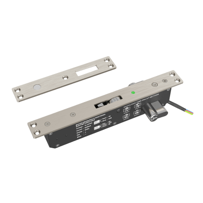 Cerradura eléctrica para puertas corredizas tipo gancho / apertura con llave ambos lados / IP65