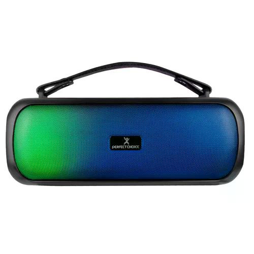 BOCINA PERFECT CHOICE PORTATIL SOUNDUS BLUETOOTH INALAMBRICO 30W RMS NEGRO