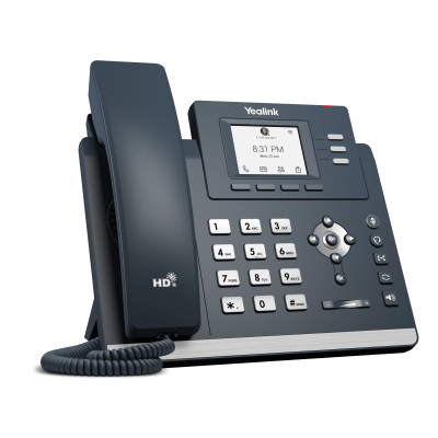 Telefono IP MP52-E2-TEAMS de Yealink con Android 13 Optimizado para Microsoft Teams y Audio HD Profesional