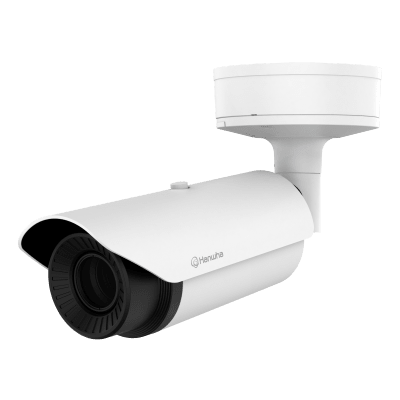 Cámara Bullet Antivandálica Térmica IP / Resolución 640 x 480 / Lente 35 mm / H.265 & WiseStream II 