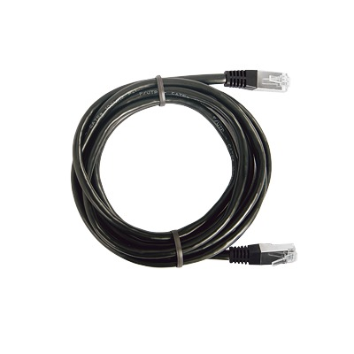 Cable de Parcheo FTP Cat6 - 2.0 Metros (6.56 Pies) - Negro