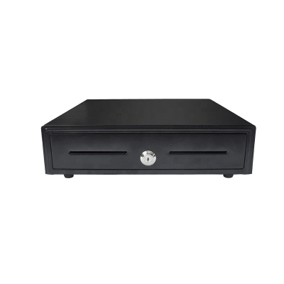 Cajón para Efectivo EK Series / Plataforma para Cajas Registradoras ECR / Gripper Metálico Durable / Bandeja para Monedas Removible / Uso Frecuente en Retail