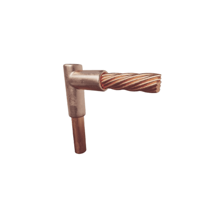 Molde para Soldadura Exotérmica Tipo L, tope varilla 3/4 In a Cable 2 Awg