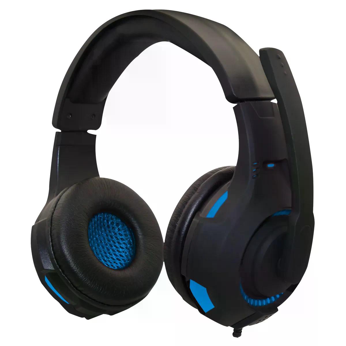 DIADEMA GAMER NACEB AUDIFONOS GAMER NA 0304A ALAMBRICO 3.5MM NEGRO AZUL