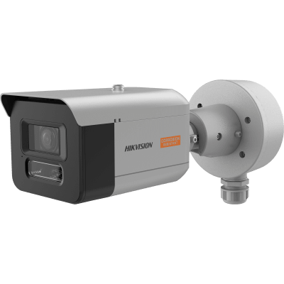 Bala IP 8 Megapixel / Lente Mot. 2.7 a 13.5 mm / Polimero Anticorrosivo (Ideal para Zonas Costeras o Alta Salinidad) / ColorVu / Dual Light (50 mts IR + 50 mts Luz Blanca) / WDR 130 dB / Exterior IP68 / IK10 