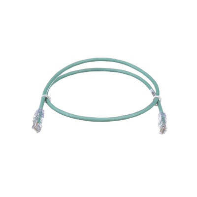 Cable de Parcheo TX6, UTP Cat6, 24 AWG, CM, Color Verde, 0.91 Metros (3 Pies)