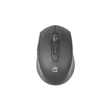MOUSE OPTICO MANHATTAN INALAMBRICO 2.4G NEGRO