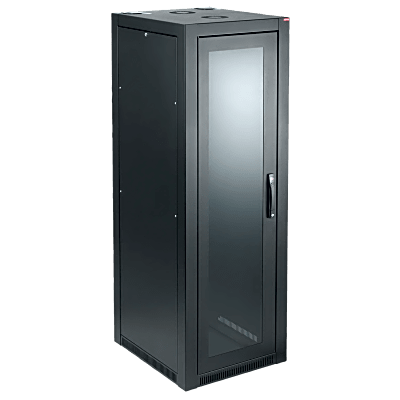 Gabinete Sísmico 45U / 2134 x 700 x 1000 mm (84 x 27.6 x 39.4 in) / Acero Negro RAL 9005 / Certificación Sísmica Zona 4 / NEBS / OSHPD Pre-Approval