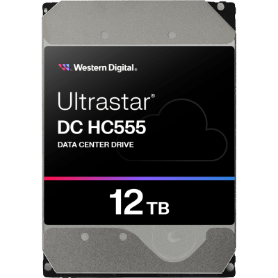 Disco Duro Enterprise 12 TB / Wester Digital (WD) / Serie Ultrastar / Recomendado para Data Center y NVRs de Alta Capacidad / Alto Performace
