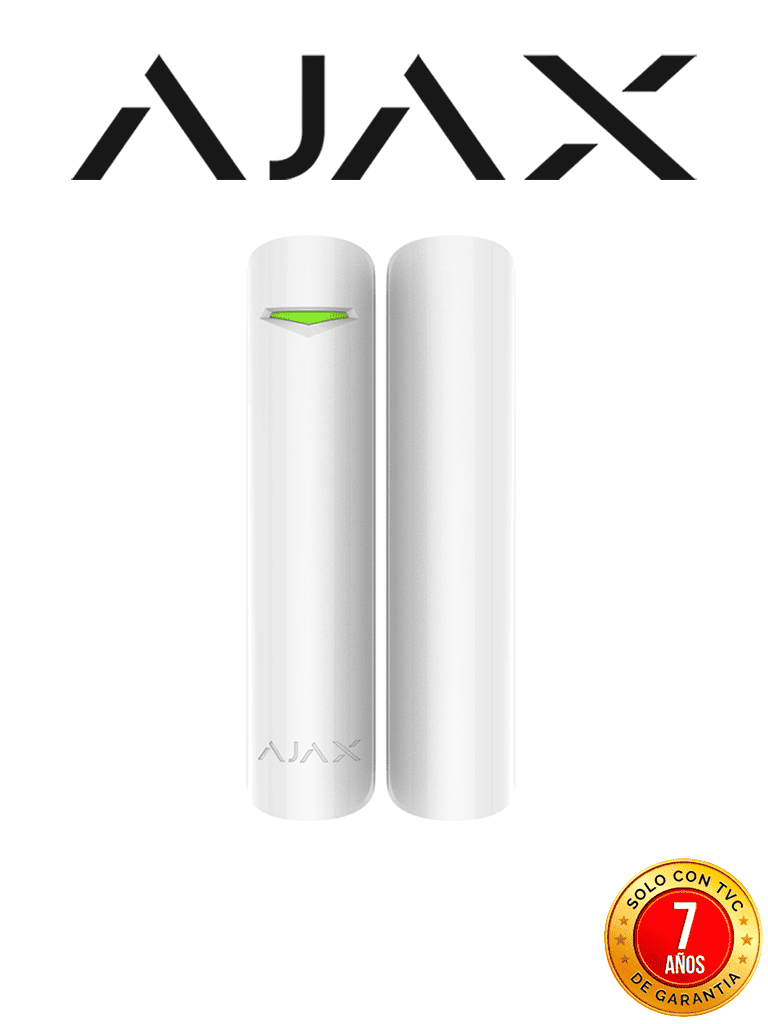 AJAX  DoorProtectW - Detector magnético de apertura inalámbrico. Color Blanco (26762.03.WH3)