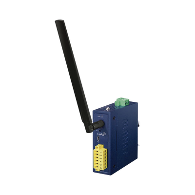 (LoRa) Controlador de nodo industrial IP30, Dos Interfaces de Entrada y Salida Digital,Soporta Protocolo LoRaWAN Clase C, 