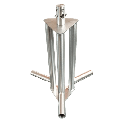 Electrodo Acero Inoxidable / Diseño Delta / Cilindro Equipotencial Autoconectable / Terrenos Corrosivos / Reemplazo Tierras Naturales