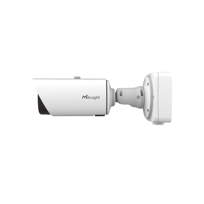 Cámara IP Bullet Motorizada Pro con IA / 4K Ultra HD 5MP / Lente Motorizado 2.7-13.5mm / WDR 120dB / Iluminación 0.002Lux / IR 100m / PoE+ / IP67 IK10 / Analítica Inteligente / Cumplimiento NDAA