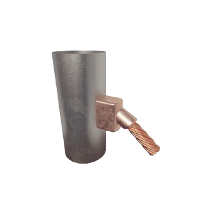 Molde para soldadura exotermica para cable 1/0 a tubo de 2" a 4"  