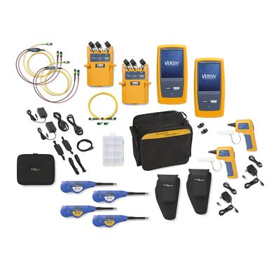 Certificador de Fibra Óptica MPO MMC Pinned/Unpinned CertiFiber Max  / Test Set de Pérdida Óptica / 24 Fibras en 1 Segundo  / Sistema Versiv / LinkWare Live / Doble Inspección